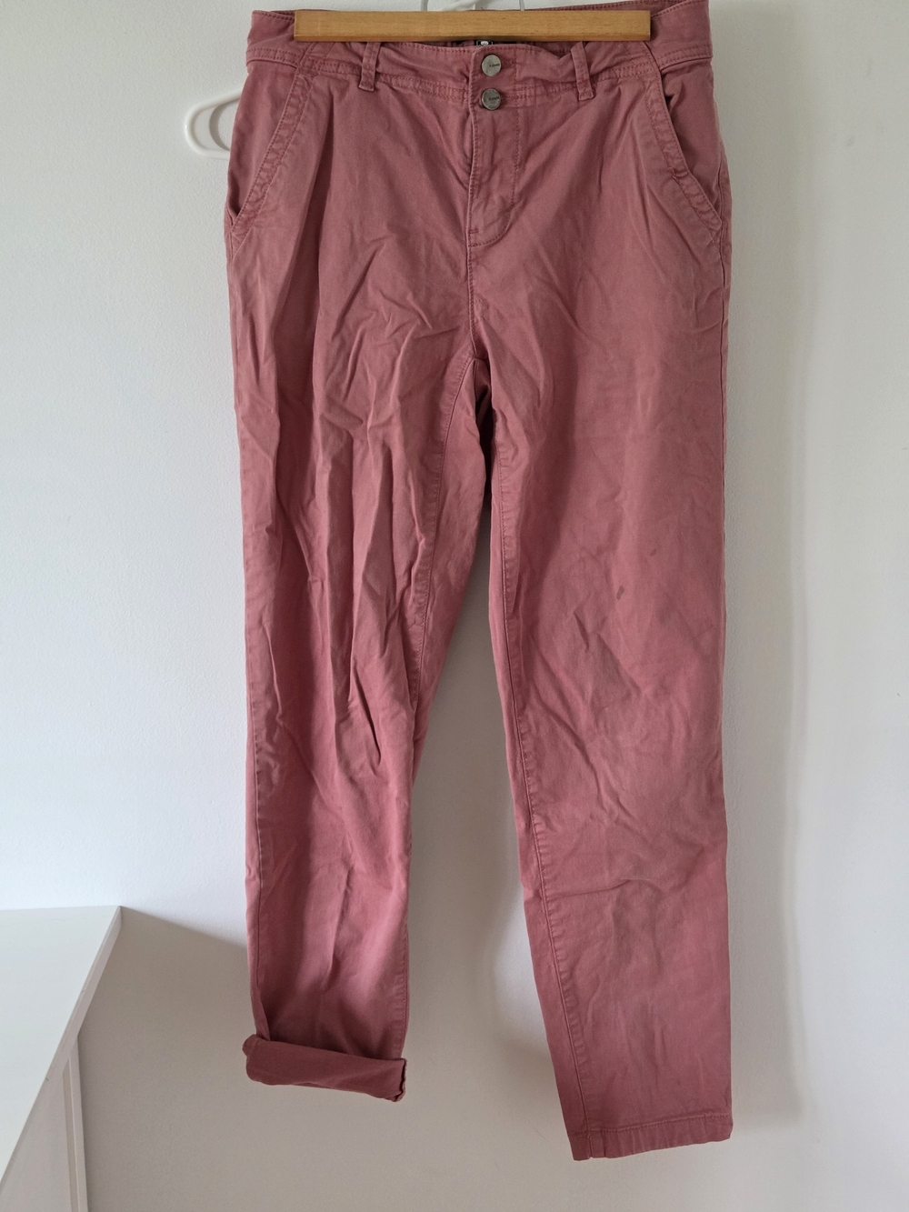2/15$ ​Reitmans Signature Dusty Rose Cotton Chino Pants Size 4 Regular